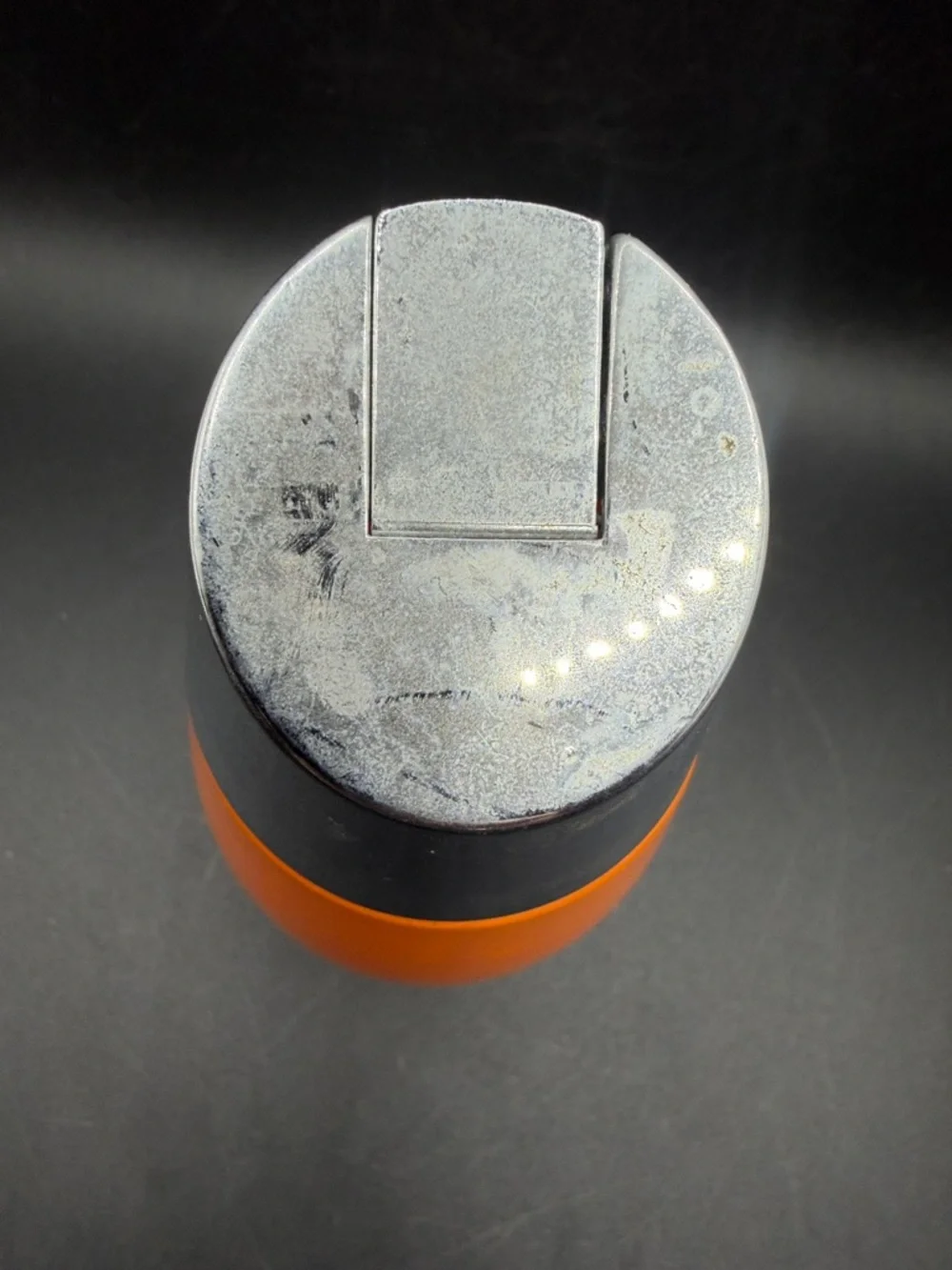 Gemco Westinghouse Orange Retro MCM Vintage Glass Metal Sugar Shaker Kitchenware